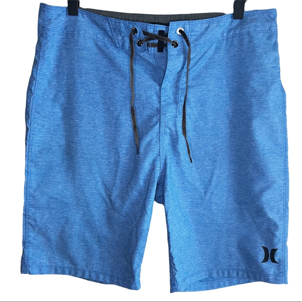 Hurley Mens Swim Trunks Blue Size 30 Hurley Men Swim